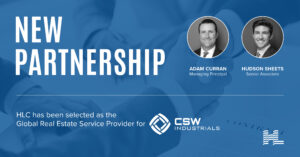 Holt Lunsford Commercial Awarded Global Real Estate Services Provider for CSW Industrials