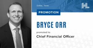 Bryce Orr promoted to chief financial officer by Holt Lunsford Commercial