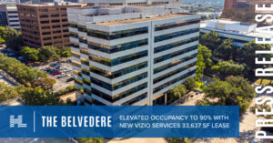 VIZIO Services Leases 33,637 SF at The Belvedere, Elevating Occupancy to 90% in Dallas' Lower Tollway Submarket